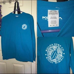 blue koloa surf long sleeve